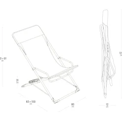 Lafuma Mobilier - Transaswing Airlon + - Campingstuhl