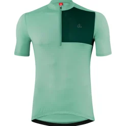 Löffler - Bike Jersey Half-Zip Skys Block Mid - Radtrikot
