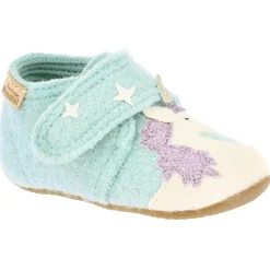 Living Kitzbühel - Baby's Klettschuh Einhorn & Stern - Hüttenschuhe