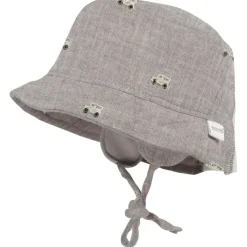 maximo - Baby's Hütchen Musselin Band Ohrenkl Futter - Hut