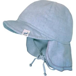 maximo - Baby's Schildmütze Futter Nackenschutz Bindeband - Hut