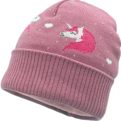 maximo - Girl-Mütze Einhorn mit Umschlag und Futter - Mütze