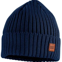 maximo - Kid's Mütze mit Rippe Umschlagrand mit Futter - Mütze