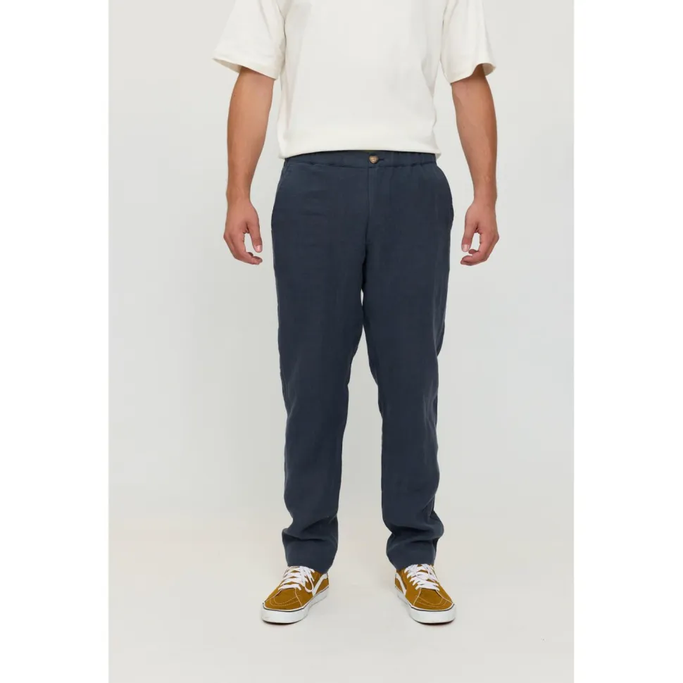 Mazine - Regular Linen Pants - Freizeithose