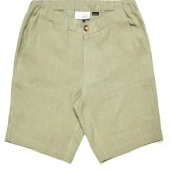 Mazine - Regular Linen Shorts - Shorts