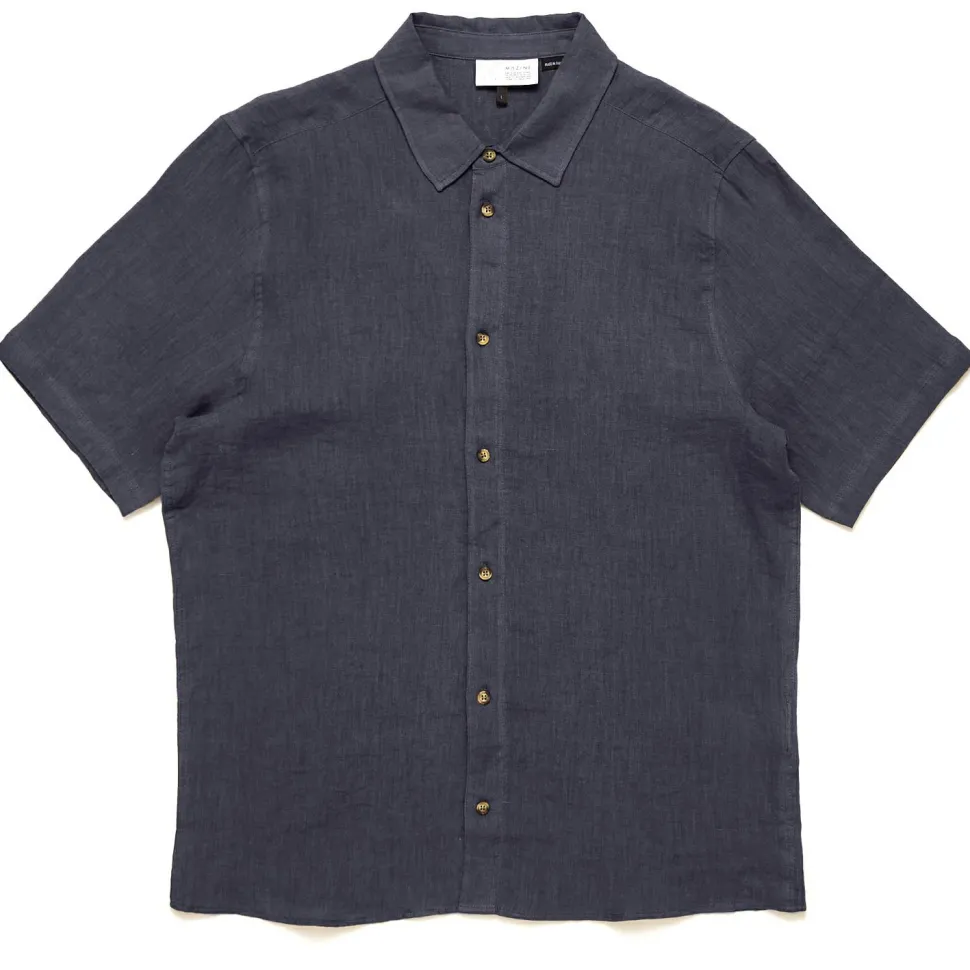 Mazine - Shortsleeve Linen Shirt - Hemd