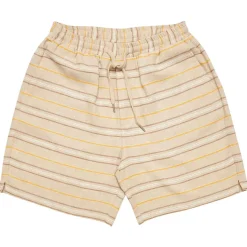 Mazine - Striped Linen-Mix Shorts - Shorts
