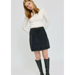 Mazine - Women's Corduroy Mini Skirt - Rock