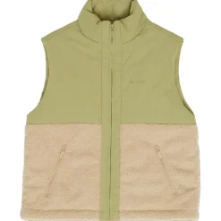 Mazine - Women's Fabric Blocking Vest - Fleeceweste