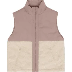 Mazine - Women's Fabric Blocking Vest - Fleeceweste
