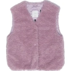 Mazine - Women's Faux-Fur Vest - Fleeceweste