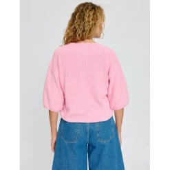 Mazine - Women's Half Sleeve Knit Jumper - Pullover