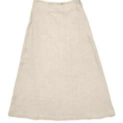 Mazine - Women's Linen Midi Skirt - Rock