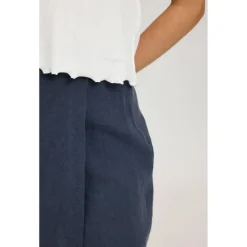 Mazine - Women's Linen Skort - Skort