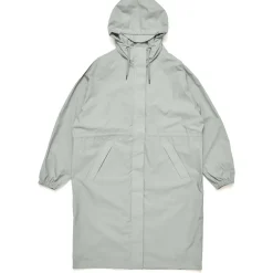 Mazine - Women's Oversized Rain Coat Recycled Fabric - Mantel