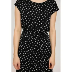 Mazine - Women's Printed Sleeveless Dress - Kleid
