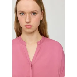 Mazine - Women's V-Neck Blouse - Bluse