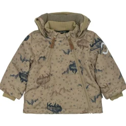 Mikk-Line - Polyester Baby Jacket AOP - Winterjacke