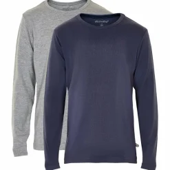 Minymo - Kid's Basic 34 -T-shirt L/S (2-pack) - Longsleeve