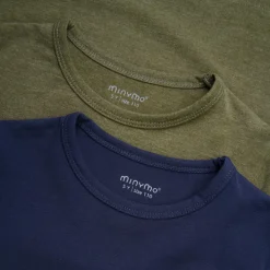 Minymo - Kid's Basic 34 -T-shirt L/S (2-pack) - Longsleeve