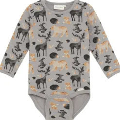 Minymo - Kid's Body L/S AOP Sweat - Alltagsunterwäsche