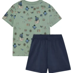 Minymo - Kid's Nightset S/S AOP 134261 - Alltagsunterwäsche