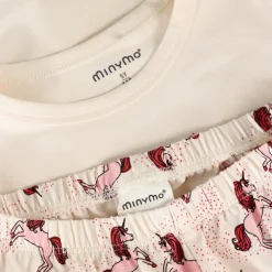 Minymo - Kid's Pyjamas L/S Set AOP 124271 - Alltagsunterwäsche