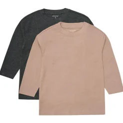 Minymo - Kid's T-Shirt L/S Loose Fit (2-Pack) - Longsleeve
