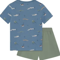 Minymo - Kid's T-Shirt+Short Set AOP 134357 - Overall