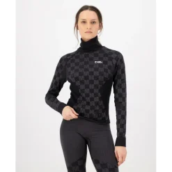 Mons Royale - Women's Ascender Merino Seamless Mock Neck L/S - Merinounterwäsche