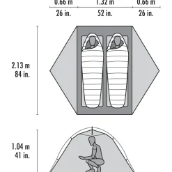 MSR - Elixir 2 Peson Tent V3 - 2-Personen Zelt