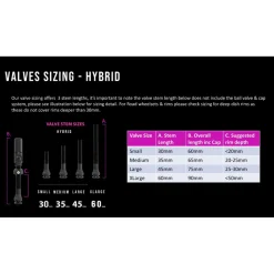 Muc Off - Tubeless Valves Big Bore Hybrid - Fahrradventil