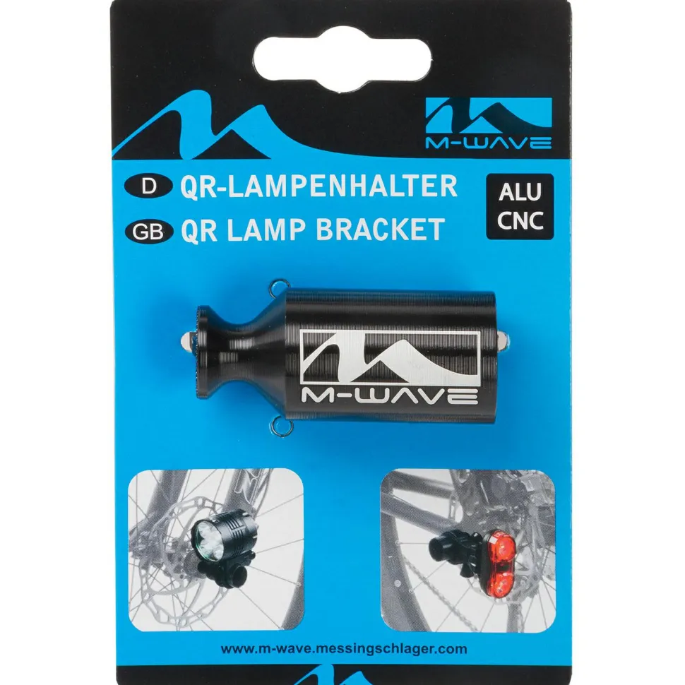 M-Wave - Axle Mount Lampenhalter