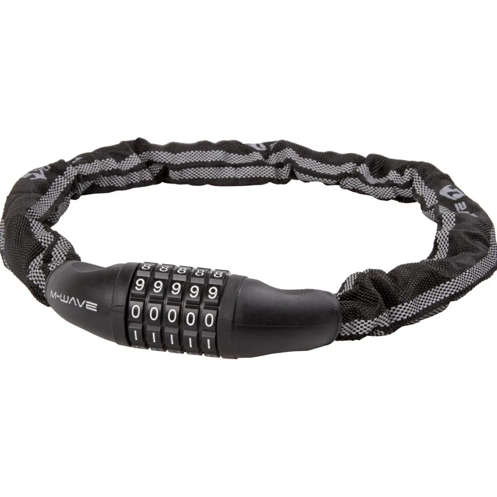 M-Wave - Zahlen-Kettenschloss D 6.8,5 Illu - Fahrradschloss