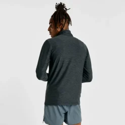 New Balance - Space Dye 1/4 Zip - Kunstfaserpullover