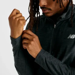 New Balance - Space Dye 1/4 Zip - Kunstfaserpullover