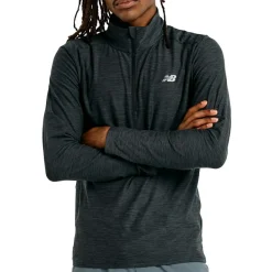 New Balance - Space Dye 1/4 Zip - Kunstfaserpullover