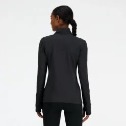 New Balance - Women's Sport Essentials Space Dye Quarter Zip - Laufshirt