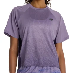 New Balance - Women's Viz-Tech Run T-Shirt - Laufshirt