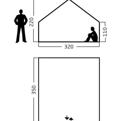 Nordisk - Kari 20/30 Mesh - Moskitonetz
