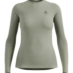 Odlo - Women's BL Top Crew Neck L/S Performance Warm Eco - Kunstfaserunterwäsche