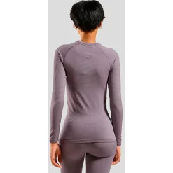 Odlo - Women's BL Top Crew Neck L/S Performance Warm Eco - Kunstfaserunterwäsche