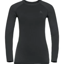 Odlo - Women's BL Top Crew Neck L/S Performance Warm Eco - Kunstfaserunterwäsche