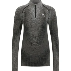 Odlo - Women's BL Top Turtle Neck L/S HZ Perf Warm Blackc - Kunstfaserunterwäsche