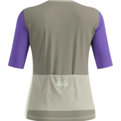 Odlo - Women's Essential Heritage Print Shirt S/S FZ - Radtrikot