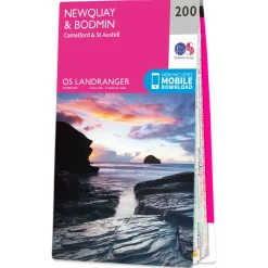 Ordnance Survey - Newquay Bodmin - Wanderkarte
