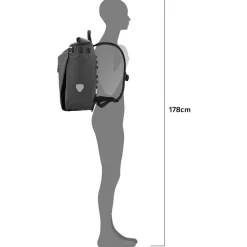 Ortlieb - Vario Urban 20 - Gepäckträgertasche