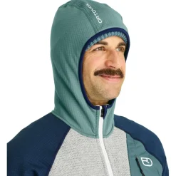 Ortovox - Fleece Grid Plus Classic Knit Hoody - Fleecejacke