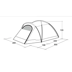 Outwell - Cloud 4 - 4-Personen Zelt