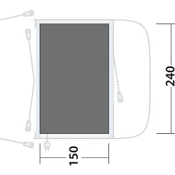 Outwell - Footprint Santa Monica Air - Zeltunterlage